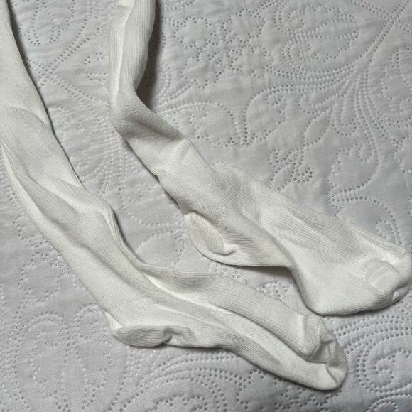 Hanna Andersson Bright Basics Footed Tights Size 4 - Picture 6 of 7